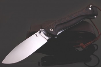 Нож "Боцман 2" Bohler N690. Рукоять дерево Венге.